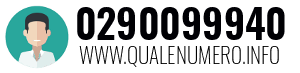 Numero di telefono 0290099940 0290099940