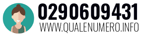 Numero di telefono 0290609431 0290609431