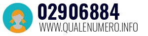 Numero di telefono 02906884 02906884