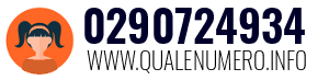 Numero di telefono 0290724934 0290724934