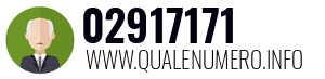 Numero di telefono 02917171 02917171