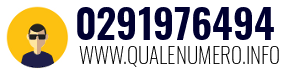 Numero di telefono 0291976494 0291976494