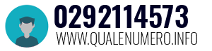 Numero di telefono 0292114573 0292114573