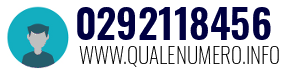 Numero di telefono 0292118456 0292118456