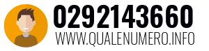 Numero di telefono 0292143660 0292143660