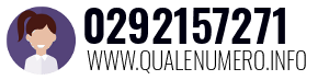 Numero di telefono 0292157271 0292157271