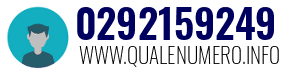 Numero di telefono 0292159249 0292159249