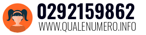 Numero di telefono 0292159862 0292159862