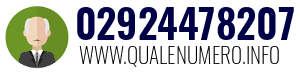 Numero di telefono 02924478207 02924478207