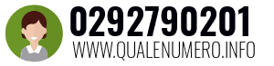 Numero di telefono 0292790201 0292790201