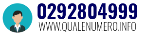 Numero di telefono 0292804999 0292804999