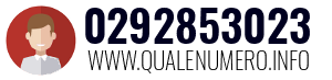 Numero di telefono 0292853023 0292853023