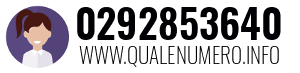 Numero di telefono 0292853640 0292853640