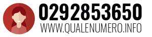 Numero di telefono 0292853650 0292853650