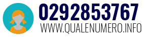 Numero di telefono 0292853767 0292853767