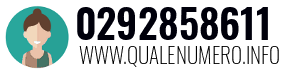 Numero di telefono 0292858611 0292858611