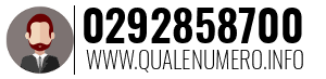Numero di telefono 0292858700 0292858700