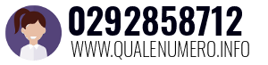 Numero di telefono 0292858712 0292858712
