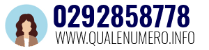Numero di telefono 0292858778 0292858778