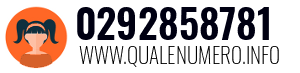 Numero di telefono 0292858781 0292858781