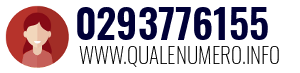 Numero di telefono 0293776155 0293776155