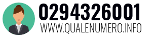 Numero di telefono 0294326001 0294326001