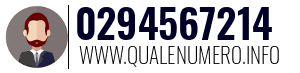 Numero di telefono 0294567214 0294567214