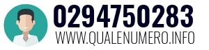 Numero di telefono 0294750283 0294750283