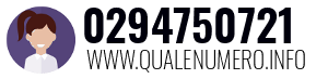 Numero di telefono 0294750721 0294750721