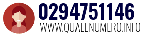 Numero di telefono 0294751146 0294751146