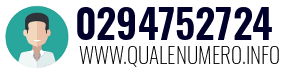 Numero di telefono 0294752724 0294752724