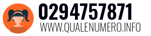 Numero di telefono 0294757871 0294757871