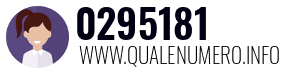 Numero di telefono 0295181 0295181