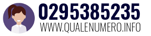 Numero di telefono 0295385235 0295385235