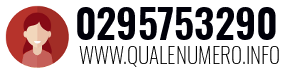 Numero di telefono 0295753290 0295753290