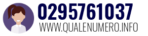 Numero di telefono 0295761037 0295761037