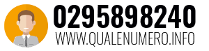 Numero di telefono 0295898240 0295898240