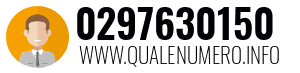 Numero di telefono 0297630150 0297630150