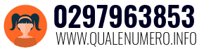Numero di telefono 0297963853 0297963853