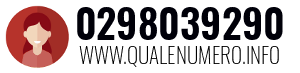 Numero di telefono 0298039290 0298039290