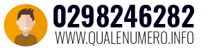 Numero di telefono 0298246282 0298246282
