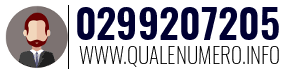 Numero di telefono 0299207205 0299207205