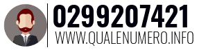 Numero di telefono 0299207421 0299207421