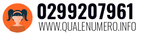 Numero di telefono 0299207961 0299207961