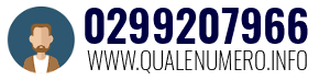 Numero di telefono 0299207966 0299207966
