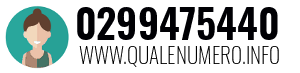 Numero di telefono 0299475440 0299475440