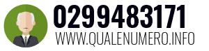 Numero di telefono 0299483171 0299483171