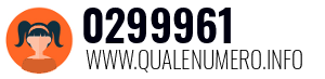 Numero di telefono 0299961 0299961