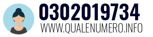 Numero di telefono 0302019734 0302019734