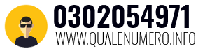 Numero di telefono 0302054971 0302054971